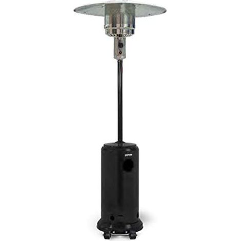 fungo riscaldante da esterno a gpl "patio heater" nero 13000w (1/2)