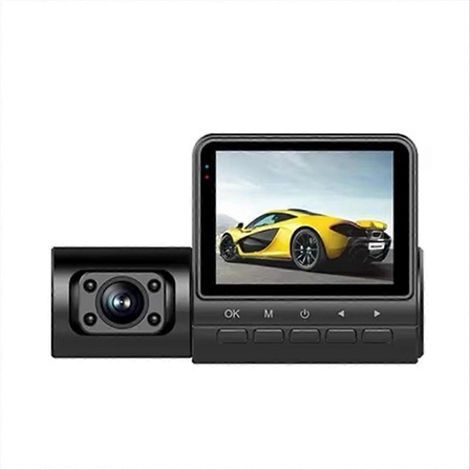 Caméra Voiture 1080P HD Enregistreur de Bord avec Vision Nocturne WDR, Dashcam Automobile Grand Angle, DVR de Conduite pour Véhicule (1/5)