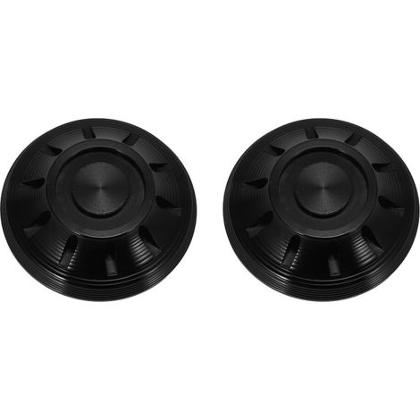 2x Motorrad-Radzierblenden, Seitenradabdeckungen für GTS GTV Sprint Primavera LX S 150250300 (Schwarz)