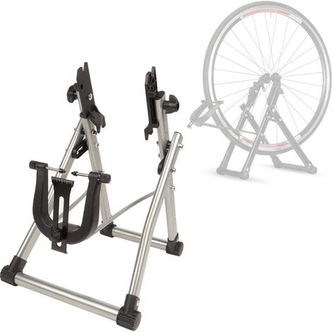 Support de réglage de roue d'entretien de roue de vélo, support de réglage de pneu de vélo de vélo support de réglage de mécanicien de vélo pliable maison (1/4)