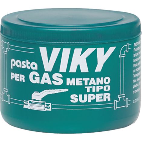 PASTA VERDE PER GAS METANO IN BARATTOLO gr. 450  - VIKY