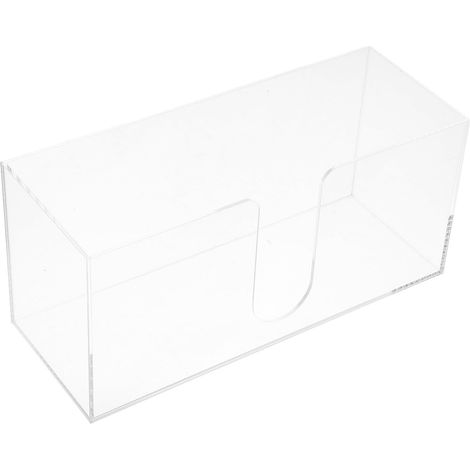 Distributeur de Serviettes en Papier en Acrylique Transparent Organiseur de Mouchoirs de Comptoir Distribution Unitaire Grosse Capacité Cuisine Salle de Bain et Restaurant (1/5)