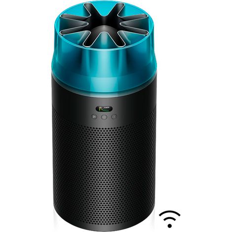 DYSON PURIFICADOR COMPACTO HUSHJET HJ10 PRETO/AZUL