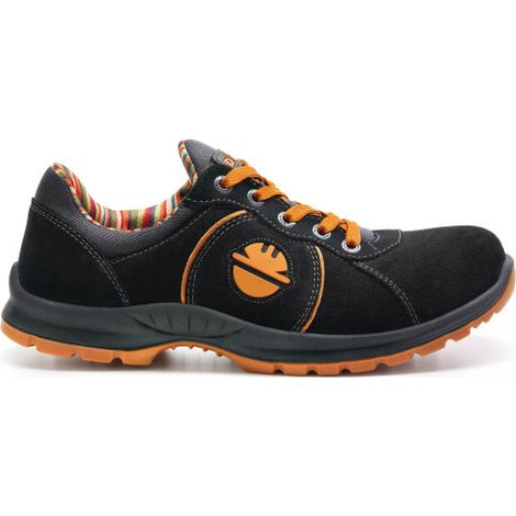 Zapato de Seguridad corte bajo Agility ADVANCE S1P SRC en color gris y negro DIKE 43 Negro