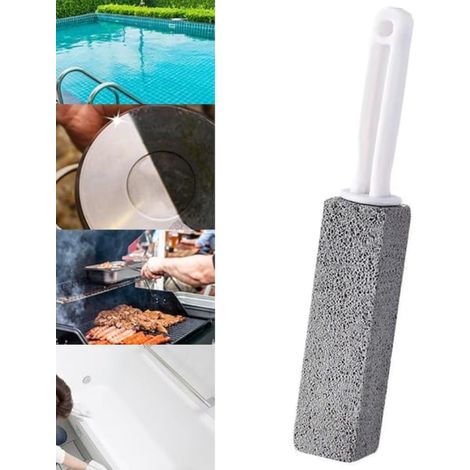 Brosse de toilette Pimpstone pour le nettoyage de la cuvette des toilettes, anticalcaire, 3,8 x 3,8 x 23,5 cm --AquaForge (1/5)