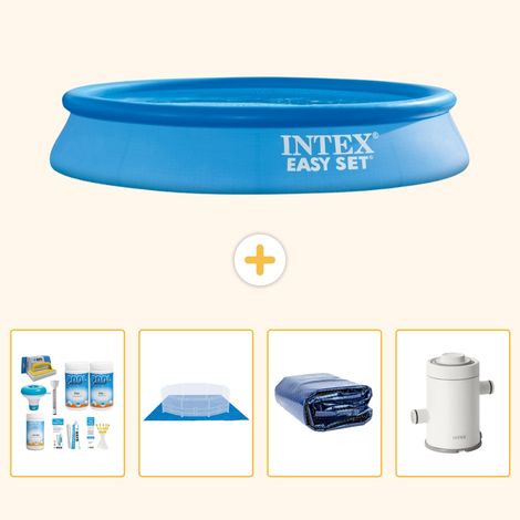Intex Piscine Easy Set Ronde - 305x61 cm - 5-pièces S115 (1/5)