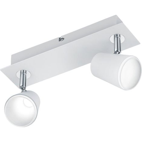 Faretto da Interno a LED in Metallo Bianco Opaco