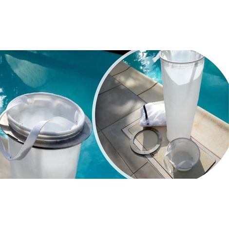 CARTOUCHE ECOLOGIQUE  MAGILINE PERFECT (1 disque Inox + 1 poche + 1 sac de balles filtrantes +1 panier skimmer préfiltre) (1/3)