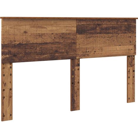 Tête de Lit Armoire de Tête de Lit - Bois Ancien 150 cm Bois d'ingénierie fr21479 (1/5)