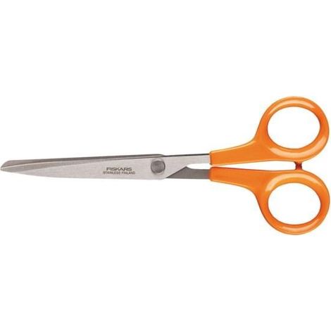 Fiskars ergonomische Scheren Orange Edelstahl 17 cm