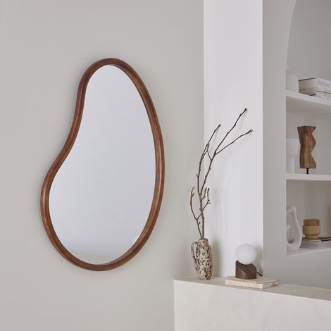 Specchio in legno di abete, 95cm