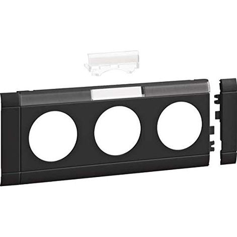 HAGER GB080319011 PRISE DE COURANT GRAPHITE, ABS SYNTHÉTIQUE