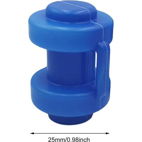 Lot de 8 Embouts de Trampoline, Protection pour Barres de Filet, Capuchon pour Poteaux Ø 25 mm, Sécurité (1/3)