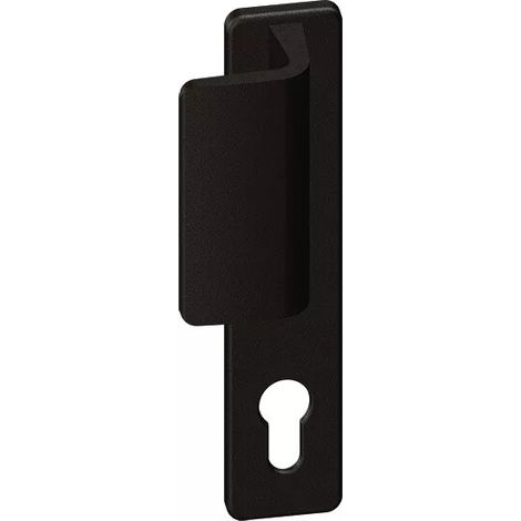 Ensemble sur plaque Kaza - Marron Silex - Entraxe de fixation 165 mm - Palière clé I