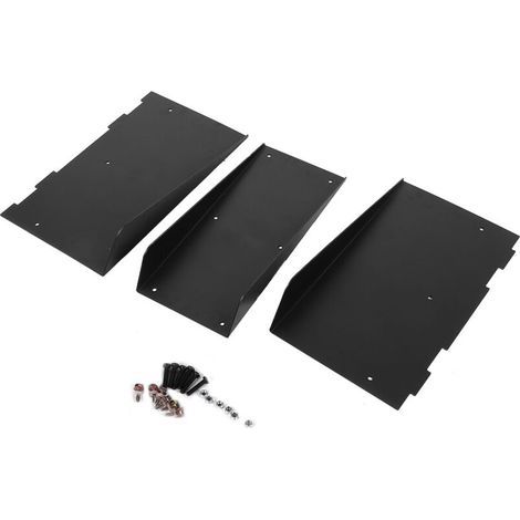 Universeller schwarzer Heckflügel-Diffusor für Autos, einfache Montage, hochwertiges ABS-Material, stabil und geräuscharm, zuverlässiger Einsatz, Ersatzteile (1/5)