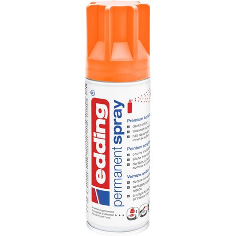 edding 5200 Permanent Spray Premium Acrylic Paint neonorange Lackspray