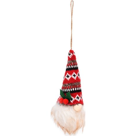 Weihnachtswichtel-Ornament, Weihnachtsmann, Baby, handgefertigt, gesichtslos, Partydekoration (1/5)