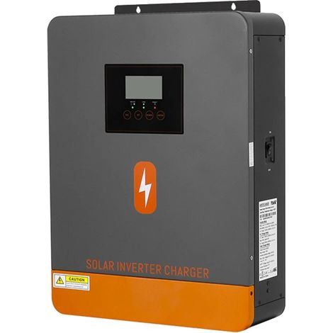 Onduleur Solaire, Technologie MPPT, Sortie Onde Sinusoïdale Pure, 4.2KW 24V-Nouveau, 220-240V, Pas de Wifi (1/2)