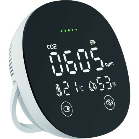 Détecteur de CO2 + mesure température/humidité - Chacon (1/5)