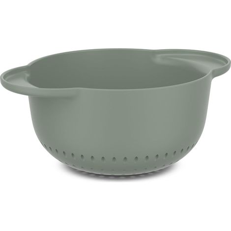 Passoire Chef it - Évacuation facile - Base antidérapante pour plus de stabilité - Passe au lave-vaisselle - Cuisine accessoires - 1500 ml - Nordic sage (1/5)