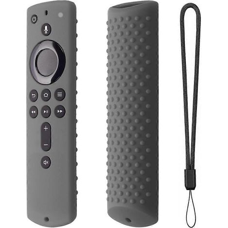 Étui en silicone pour télécommande Fire TV Stick 4K, protection et support