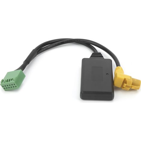 Adaptateur audio Bluetooth 5.0 pour voiture (4 broches/12 broches) avec microphone et mains libres, compatible avec MMI AMI 3G / Q5 / A4L / A6L / Q7 / A5 / S5 (1/5)