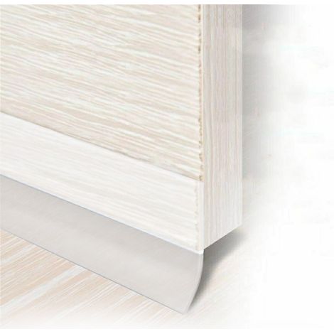 Bande d'étanchéité pour bas de porte, adhésif, protection contre la poussière et le bruit, joint transparent, isolation phonique (1/2)
