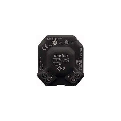 Módulo de regulador LED universal Merten 200 W termoplástico