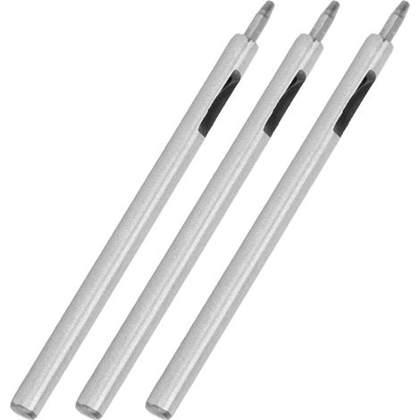 3-teiliges Lochzangen-Set aus legiertem Stahl für die Lederverarbeitung (1,5 mm Hohlbohrer)
