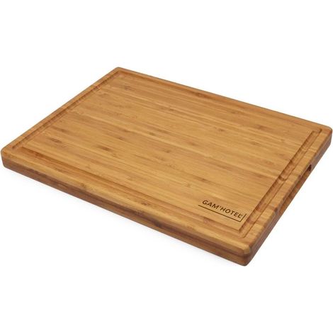 Gam'Hotel - Planche à découper en bambou 40cm (1/5)