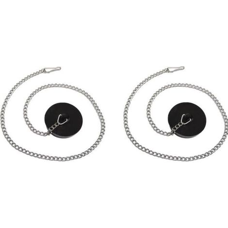 Universeller Badewannenstöpsel
Spülbeckenstöpsel mit 50 cm Kugelkette
Durchmesser 42 bis 56 mm
Küchenspülenstöpsel