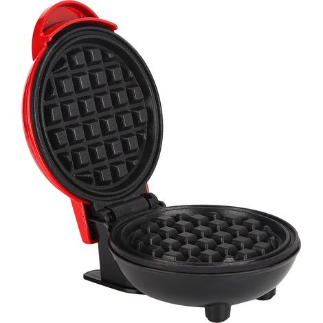 Appareil à petit-déjeuner électrique double face antiadhésif pour gaufres, œufs et gâteaux, prise UE 220 V (1/5)
