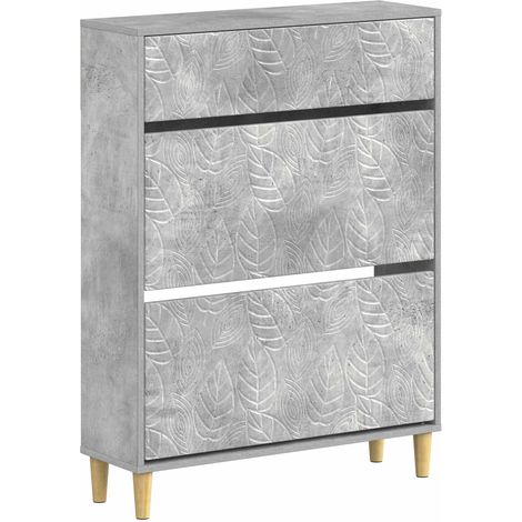 Shoe Cabinet DELFT 78 x 24 x 103 cm Engineered Wood vidaXL (1/5)