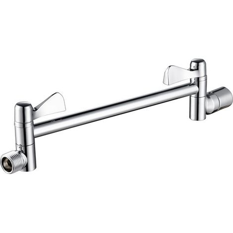 Kupfer-Duschkopf-Verlängerung, Badezimmer-Verbindungsstange, Duscharm, verstellbare Verlängerungsstange, Duschkopfhalter, Zubehör (1/5)