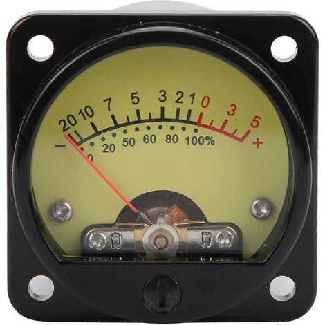 Amplificateur de puissance à tube de 45 mm, vumètre rétroéclairé, indicateur de volume en décibels avec carte de commande TS-45-Y DC5