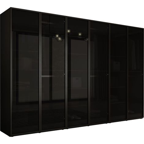 Armadio: Nero Grafite / Vetro Antisol, 300 x 200 x 51 cm (1/5)
