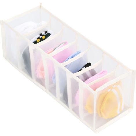 Organizer fur schublade 7 facher - wei (1/3)