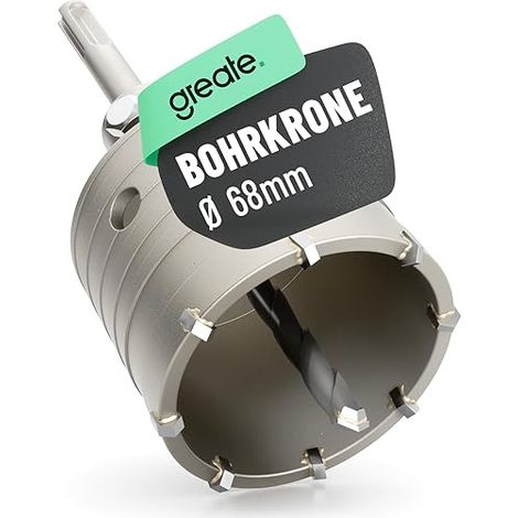 Couronne 68 mm SDS Plus avec foret de centrage (1/5)
