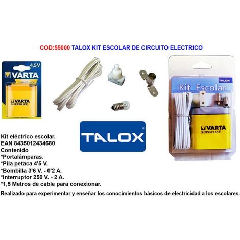 Talox Electrical Circuit School Kit