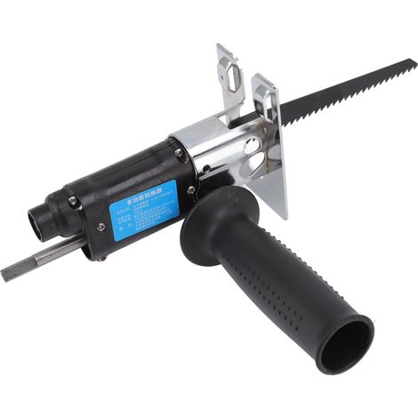 Perceuse transformable en scie sabre électrique réciproque domestique, scie à chantourner portable pour coupe de bois (1/5)