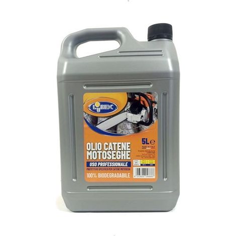 Olio catena motosega biodegradabile 5l lubex - 46225
