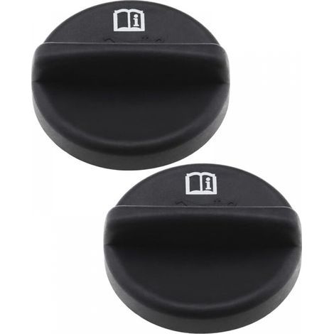 Tappo di riempimento olio motore per auto, 2 pezzi, 55566555. Compatibile con Astra J, Corsa E, Cascada, Insignia A, Zafifa C. Tappo serbatoio olio auto. (1/5)