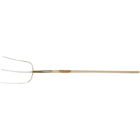 Forcone da fieno con manico 3denti 370x320 mm SHW ES54495