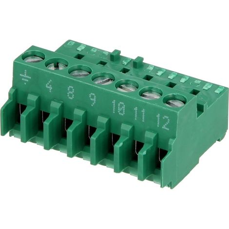 Anschlussklemme 7-polig BR I grün everp - 7747023989 von Buderus