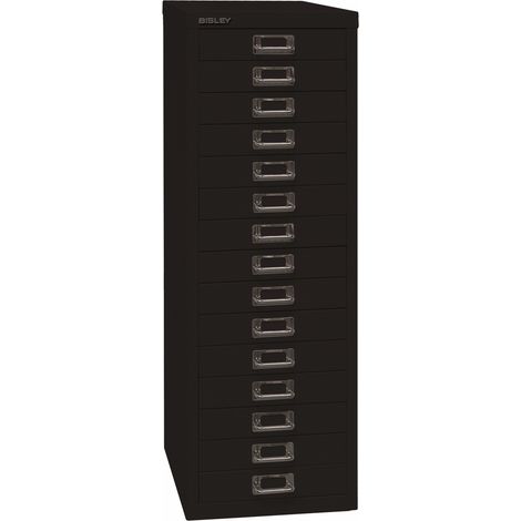 BISLEY MultiDrawer Schubladenschrank Schwarz