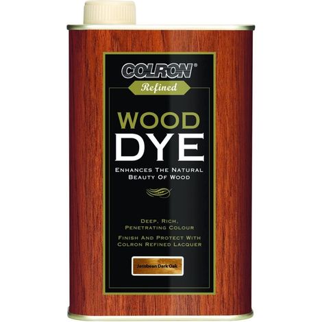 Ronseal 36891 Colron Refined Wood Dye Jacobean Deep Oak 250ml RSLCRWDDO250 (1/3)