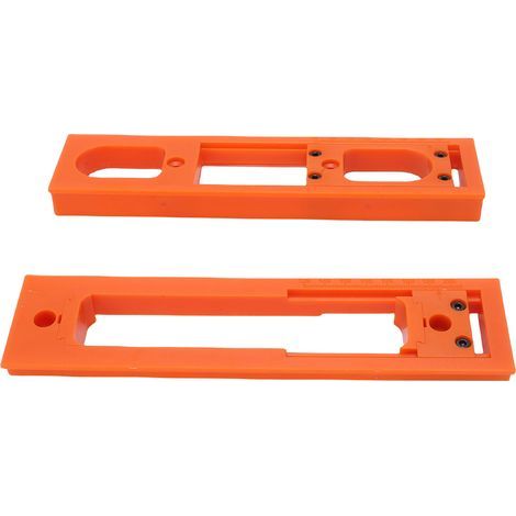 Gabarit de rainurage 3D pour charnières : guide de fraisage dissimulé et précis pour charnières de 2-1/2 à 6 pouces (1/5)