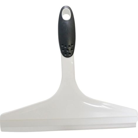 Raclette de douche 23,5 cm blanche manche ergonomique raclette à eau raclette de douche raclette à vitre raclette à vitre accessoires de