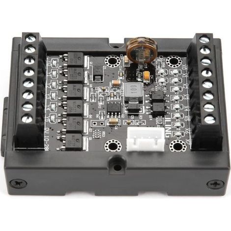 UlisemModule de retard de relais programmable FX1N-14MT de carte de commande industrielle PLC avec module de retard de relais de coque (1/4)