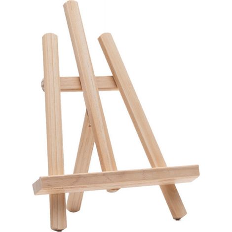 Support de tablette en bois, polyvalent, pliable, élégant, Simple, robuste, Angles réglables, pour dessiner, regarder des vidéos (1/5)